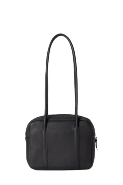 Discount Aeta Square Boston Long Handle Bag Small - Black