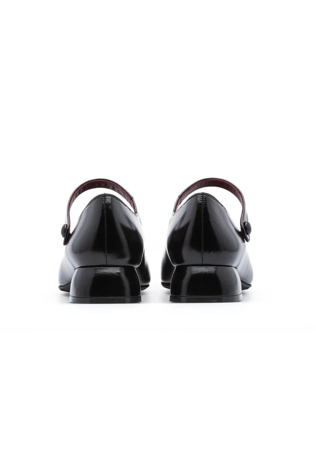 New Mame Kurogouchi Square Toe In-Step Strap Heels