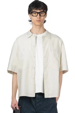 Clearance LEMAIRE SS Pyjama Shirt - Pale Mastic