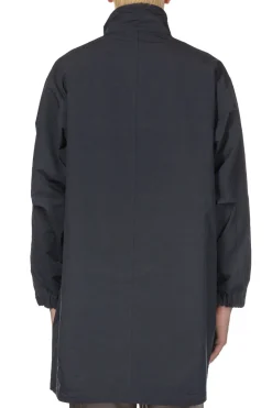 Discount Still by Hand Stand Collar Coat - Navy
