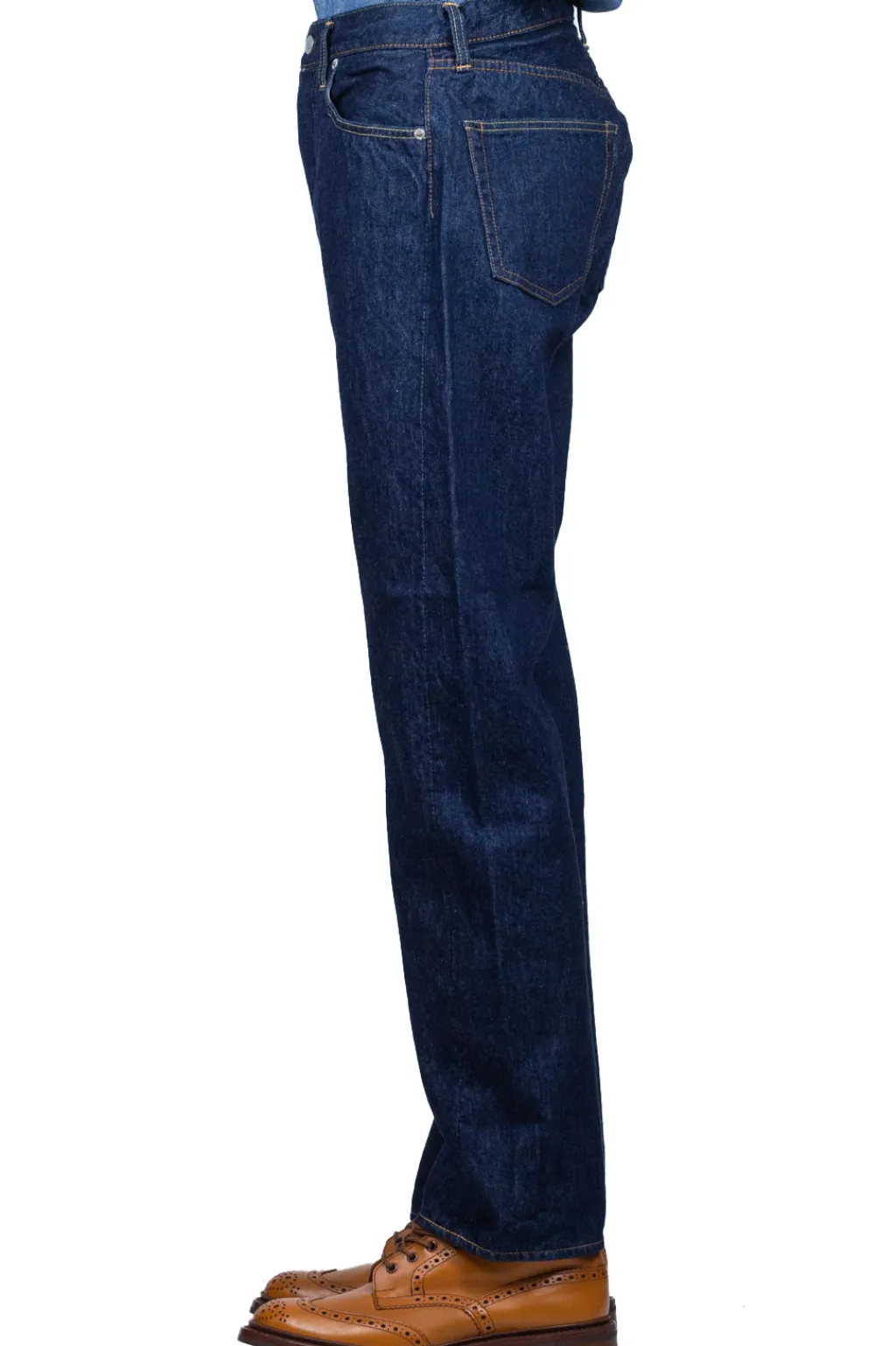 Hot OrSlow 105 Standard Fit Denim One Wash