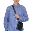 New Junya Watanabe MAN Stitch Stripe Shirt - Blue