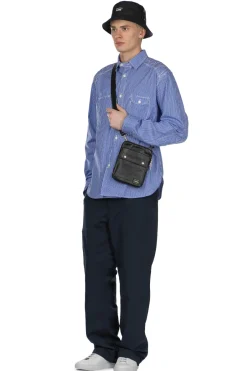New Junya Watanabe MAN Stitch Stripe Shirt - Blue