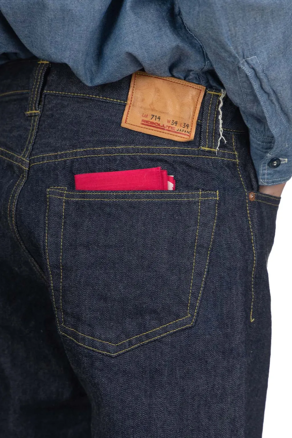 Best Resolute Jeans 714 - Straight One Wash