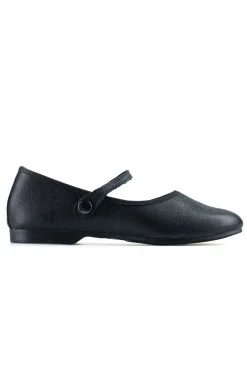 Best Crown Northampton Shoes Strap Court - Black
