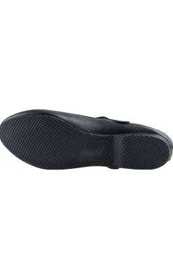Best Crown Northampton Shoes Strap Court - Black