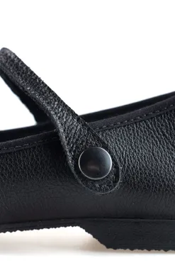 Best Crown Northampton Shoes Strap Court - Black