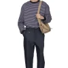 Fashion SOPHNET Stretch Denim Wide Cropped Pants