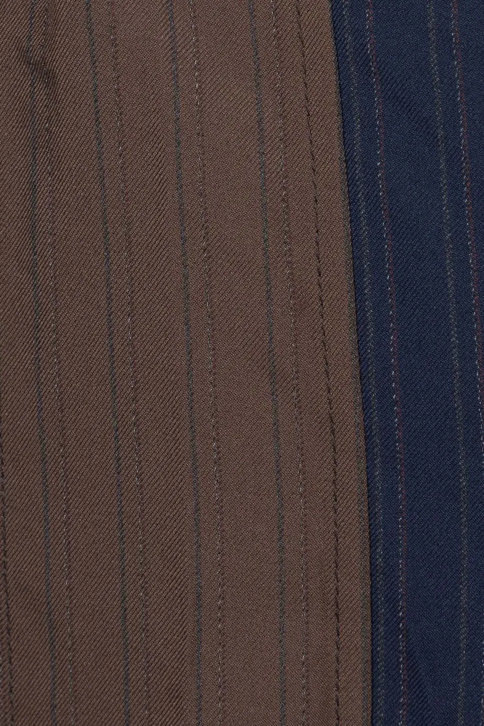 Fashion Comme Des Garcons Homme Deux Stripe Pants - Navy
