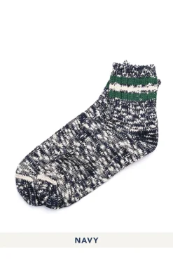 Online Anonymous Ism Stripes Short Slub Socks - 7 Colors