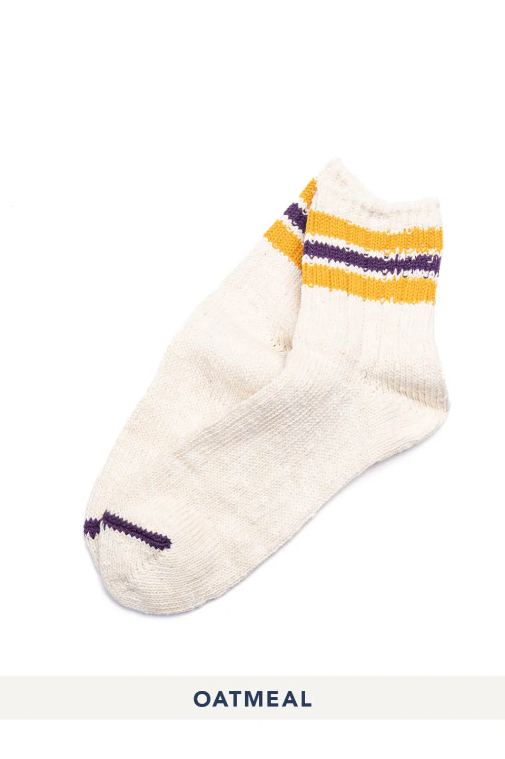 Online Anonymous Ism Stripes Short Slub Socks - 7 Colors