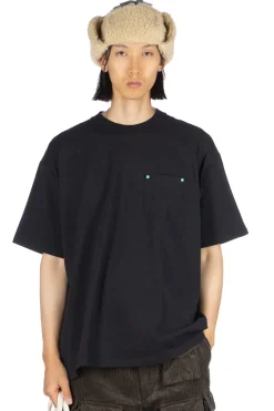 Sale DISCOVERED Studded Pocket Tee - Black