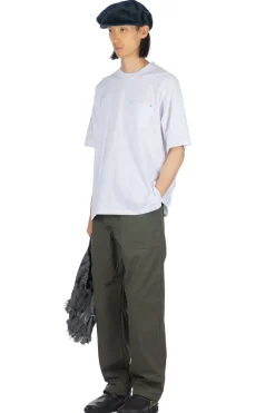 Online DISCOVERED Studded Pocket Tee - White