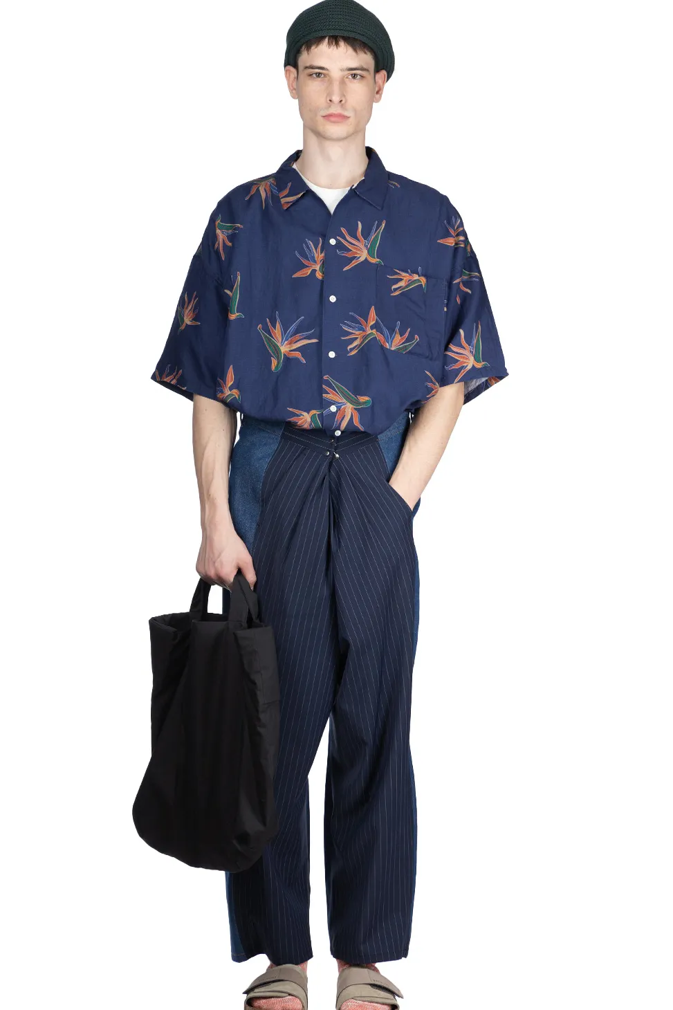 Hot DISCOVERED Suits Denim Pants - Navy
