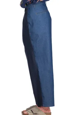 Hot DISCOVERED Suits Denim Pants - Navy
