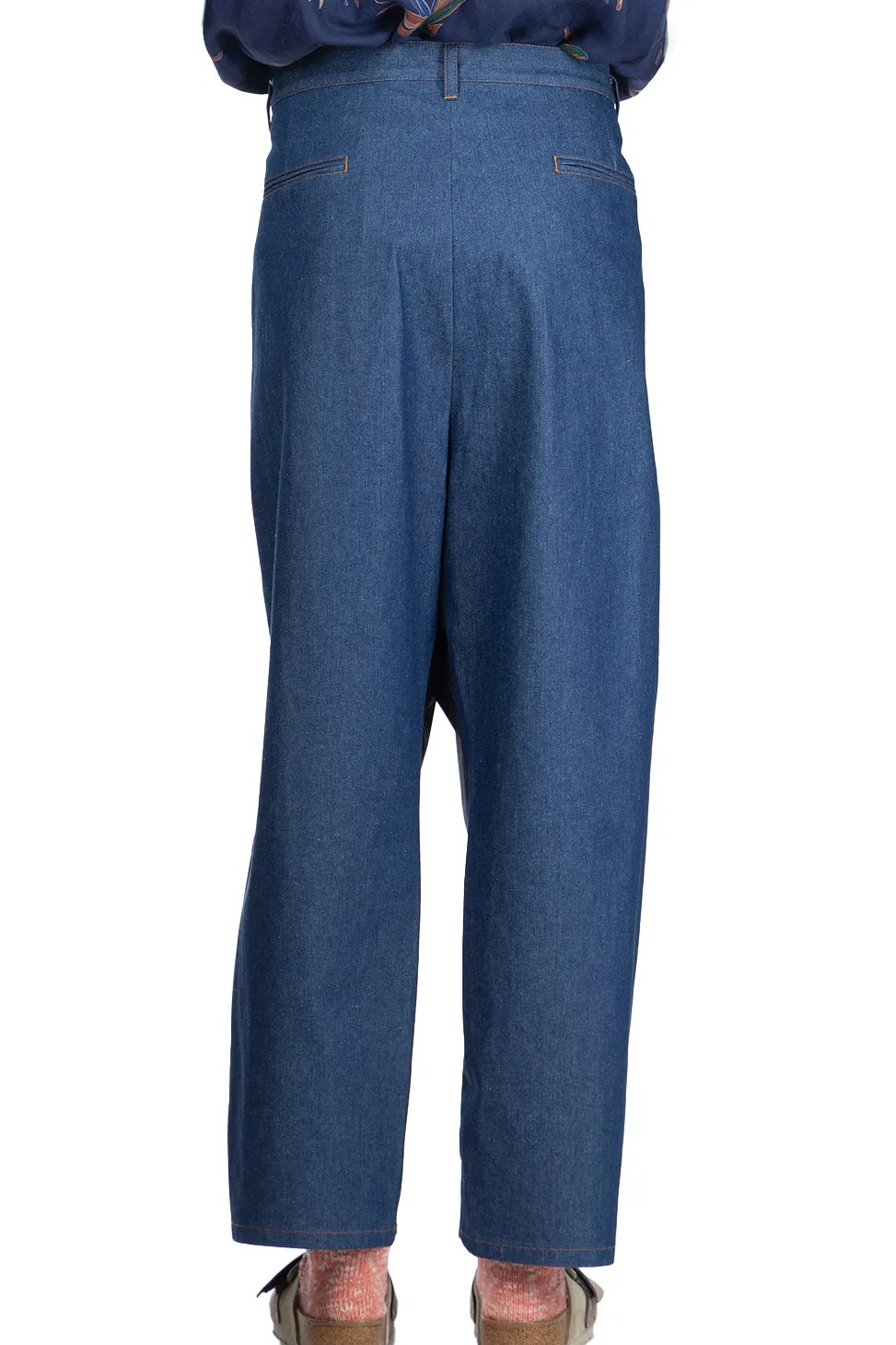 Hot DISCOVERED Suits Denim Pants - Navy