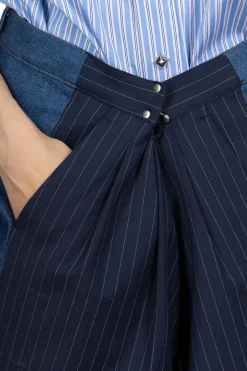 Online DISCOVERED Suits Denim Pants - Navy