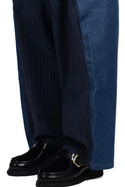 Online DISCOVERED Suits Denim Pants - Navy