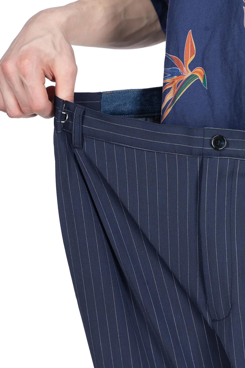 Hot DISCOVERED Suits Denim Pants - Navy