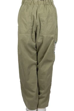 Sale Kapital Sulfur Herringbone EASY BAKER Pants (STUDS Remake) - Khaki