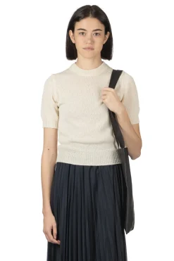 Outlet AURALEE Summer Cashmere Knit Tee