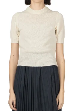 Outlet AURALEE Summer Cashmere Knit Tee