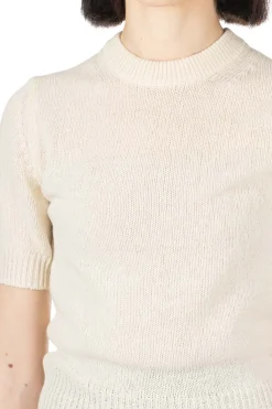 Outlet AURALEE Summer Cashmere Knit Tee