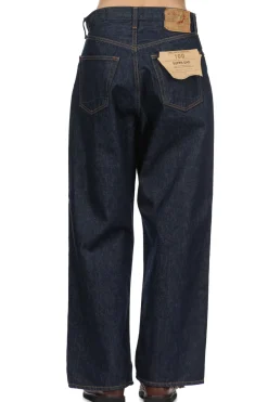 New OrSlow Super Dad's Denim Pants - One Wash