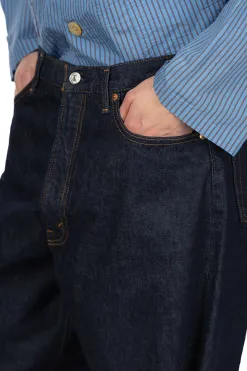 Clearance OrSlow Super Dad's Denim Pants - One Wash
