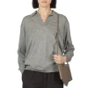 Hot AURALEE Super Fine Cashmere Silk Knit Skipper Polo
