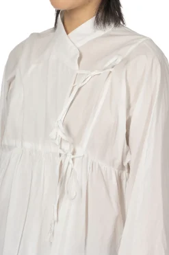 Hot TOUJOURS Super Fine Cotton Rabari Jacket - White