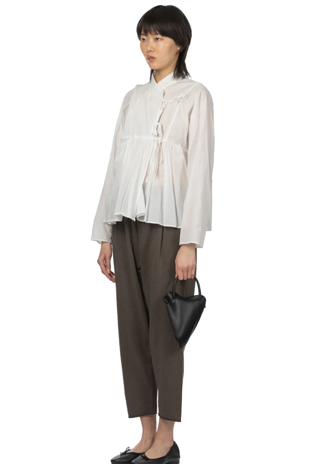 Hot TOUJOURS Super Fine Cotton Rabari Jacket - White