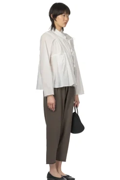 Hot TOUJOURS Super Fine Cotton Rabari Jacket - White