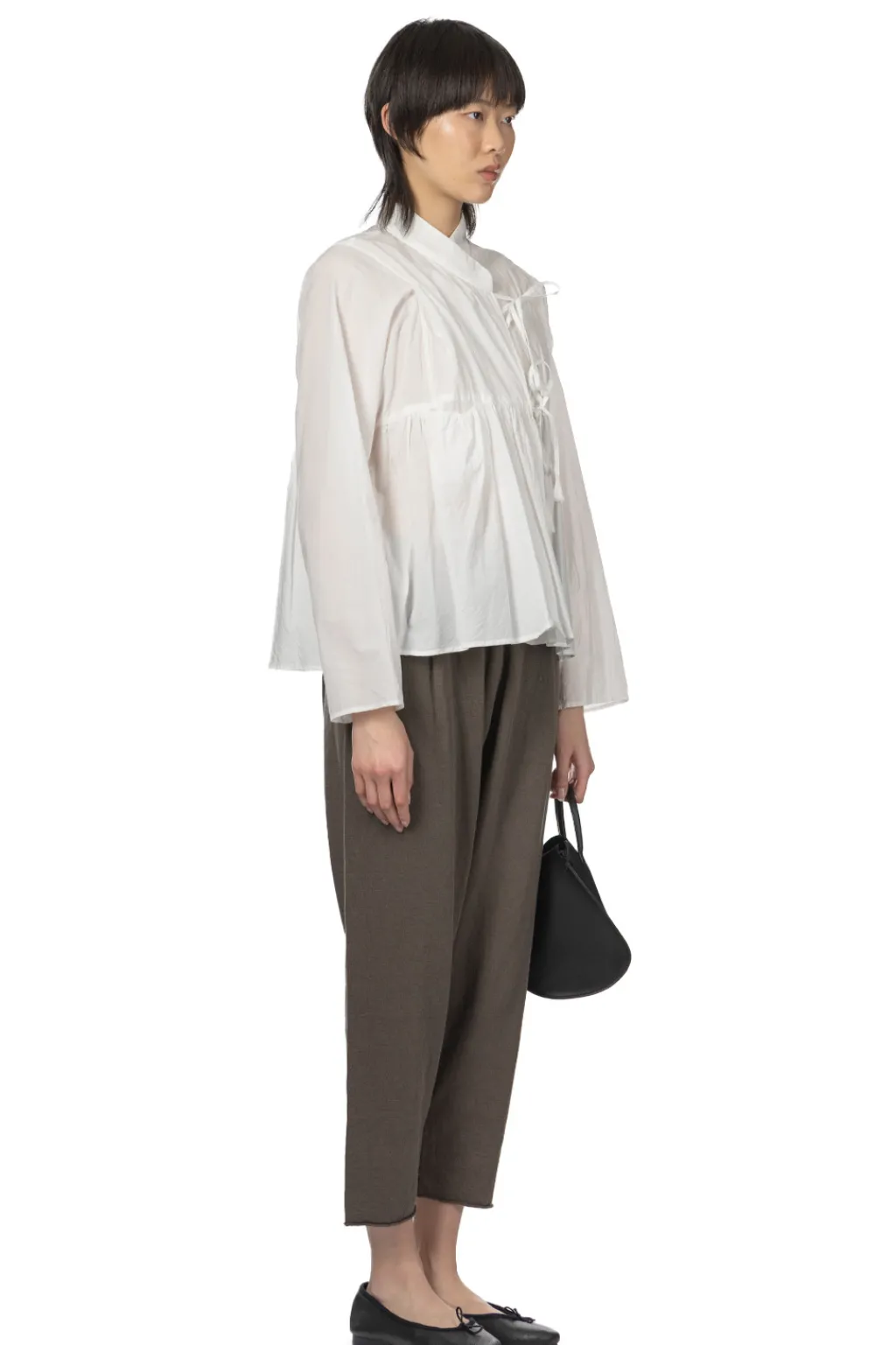 Hot TOUJOURS Super Fine Cotton Rabari Jacket - White