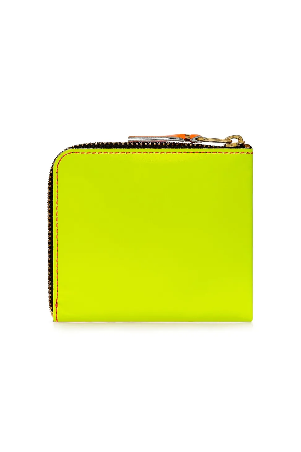 Online Comme Des Garcons Wallets Super Fluo Half Zip Wallet - Pink Yellow