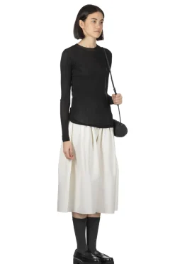 Best AURALEE Super High Gauge Sheer Rib LS Tee