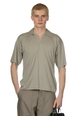 Outlet Kaptain Sunshine Super Soft Merino Tenjiku Skipper Shirt - Misty Green