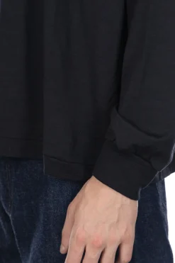 Clearance Kaptain Sunshine Super Soft Merino Tenjiku LS Tee - Dark Navy