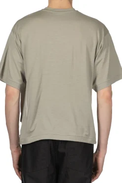 Sale Kaptain Sunshine Super Soft Merino Tenjiku Half Sleeve Tee - Misty Green