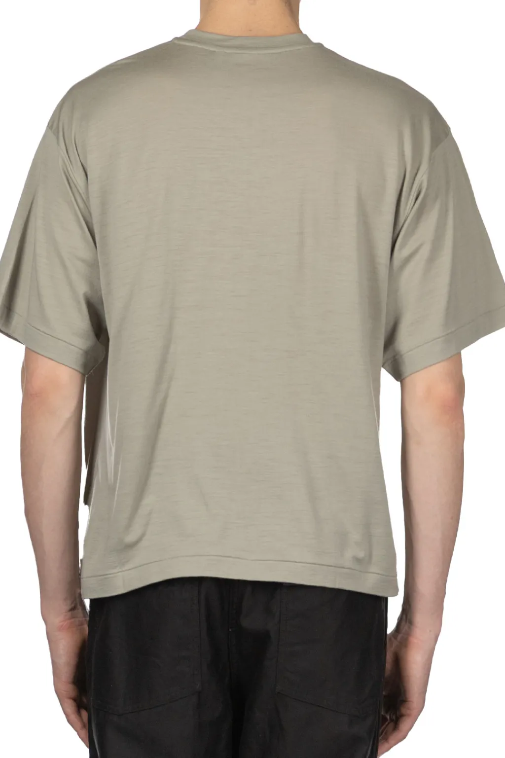 Sale Kaptain Sunshine Super Soft Merino Tenjiku Half Sleeve Tee - Misty Green