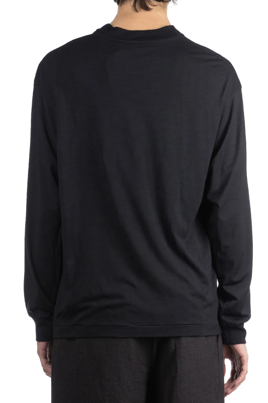 Clearance Kaptain Sunshine Super Soft Merino Tenjiku LS Tee - Dark Navy