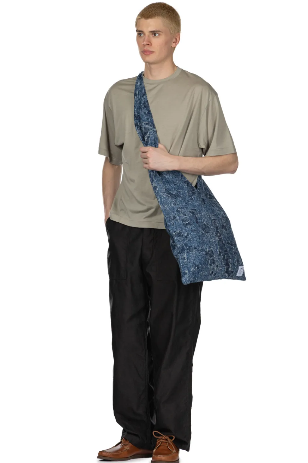 Sale Kaptain Sunshine Super Soft Merino Tenjiku Half Sleeve Tee - Misty Green
