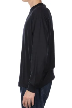 Clearance Kaptain Sunshine Super Soft Merino Tenjiku LS Tee - Dark Navy