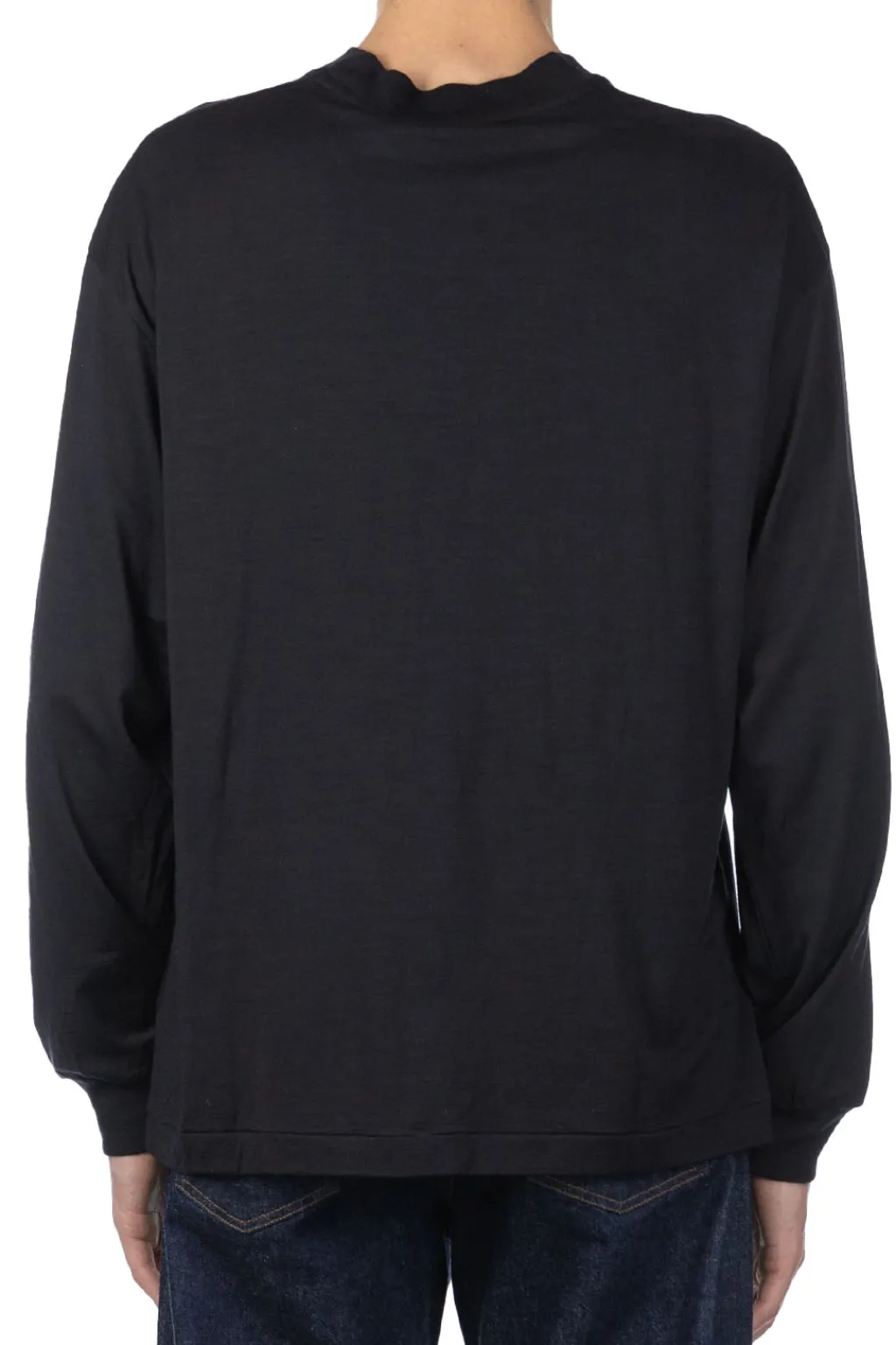 Clearance Kaptain Sunshine Super Soft Merino Tenjiku LS Tee - Dark Navy