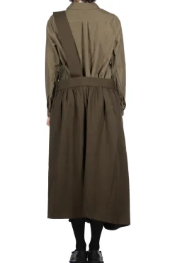 Outlet Comme Des Garcons Comme Des Garcons Suspender Skirt - Khaki