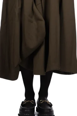 Outlet Comme Des Garcons Comme Des Garcons Suspender Skirt - Khaki