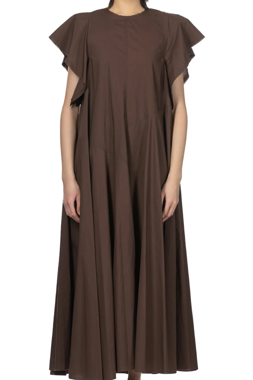 Outlet YLEVE Suvin Cotton Typewriter One Piece - Brown