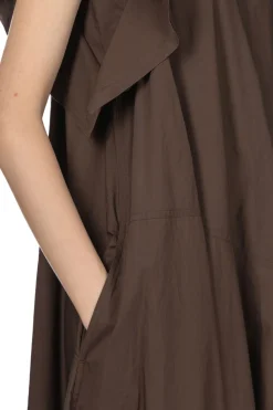Outlet YLEVE Suvin Cotton Typewriter One Piece - Brown