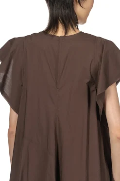 Outlet YLEVE Suvin Cotton Typewriter One Piece - Brown