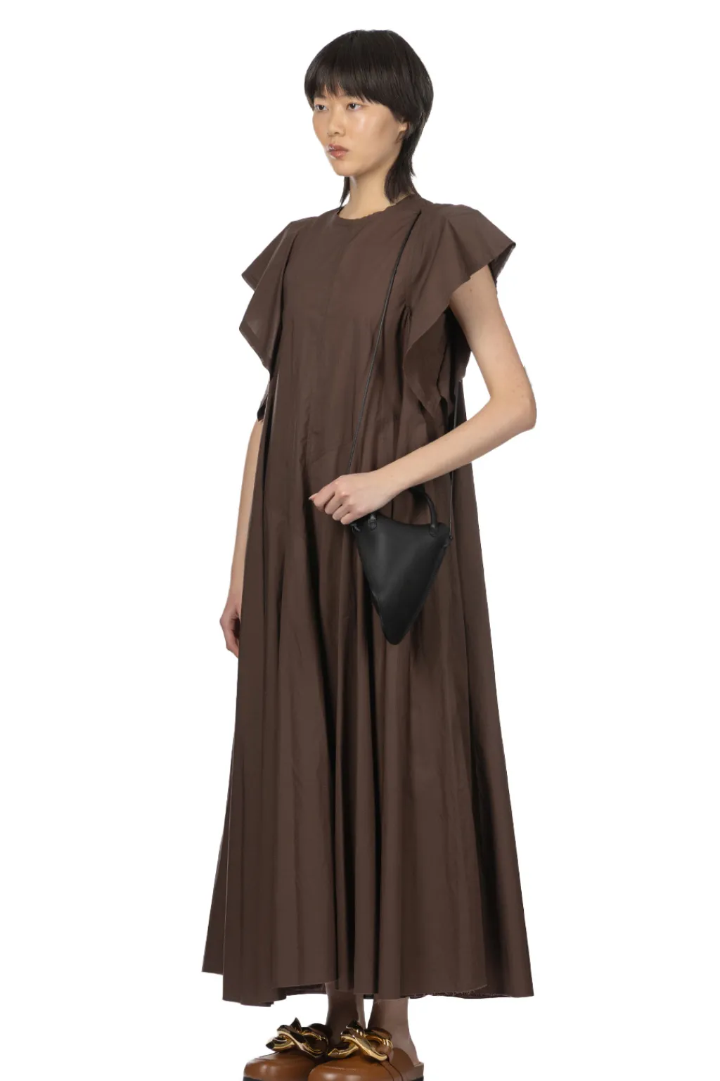Outlet YLEVE Suvin Cotton Typewriter One Piece - Brown